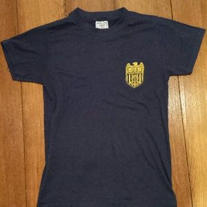80s super soft US Navy special agent shirt