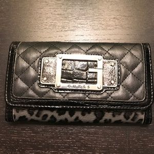 Guess wallet with lots of storage!