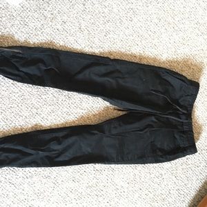 Super cute black jogger pants from Pacsun!