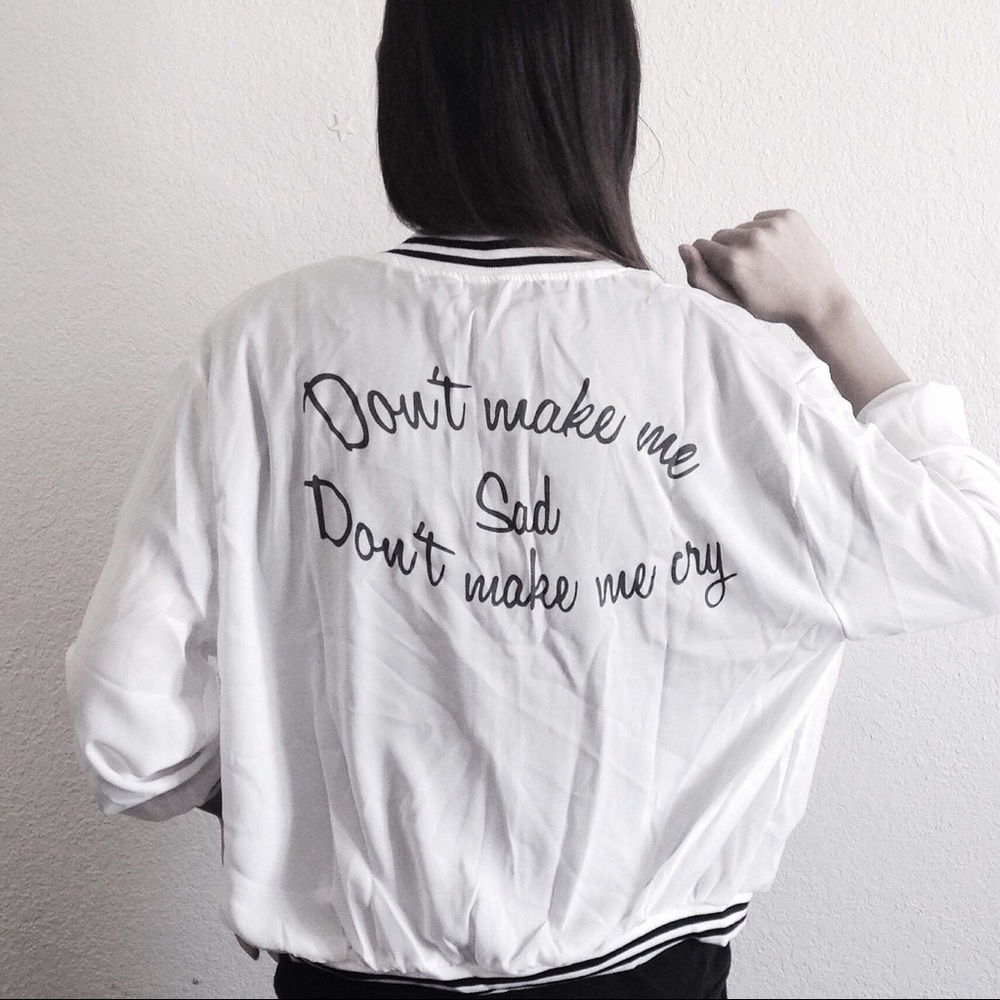 Lana Del Rey Lyrics White Bomber Jacket