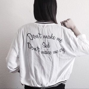 Lana Del Rey Lyrics White Bomber Jacket