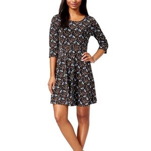 Maison Jules Floral Mini Dress