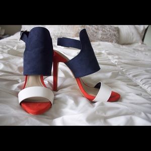 Zara Tri Color Heels