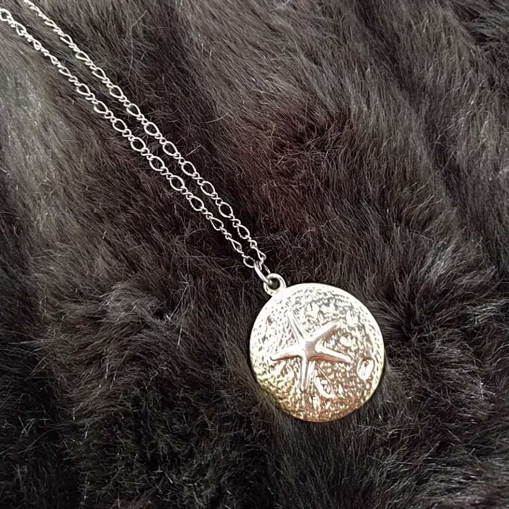 J. Crew Starfish Pendant Necklace