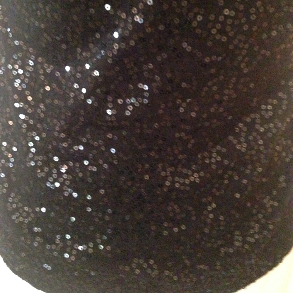 Black Sequined Talbots Tanktop - Picture 3 of 3