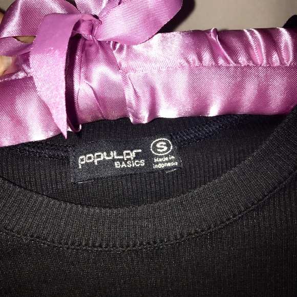 🌺NWOT Black short fitted dress in size Small🎀 - Picture 3 of 7