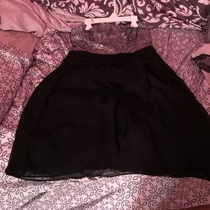 Black and gray dress
