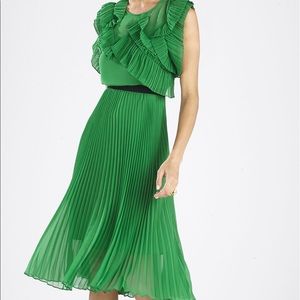 BCBG Pleated Dress