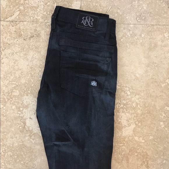 Designer jeans Rock and republic dark wash - Picture 2 of 5