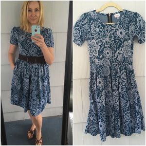 XS LuLaRoe Amelia (helloooo pockets!) NWOT