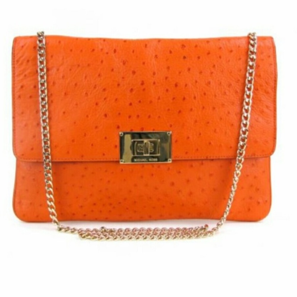 Michael Kors Large Ostrich Clutch