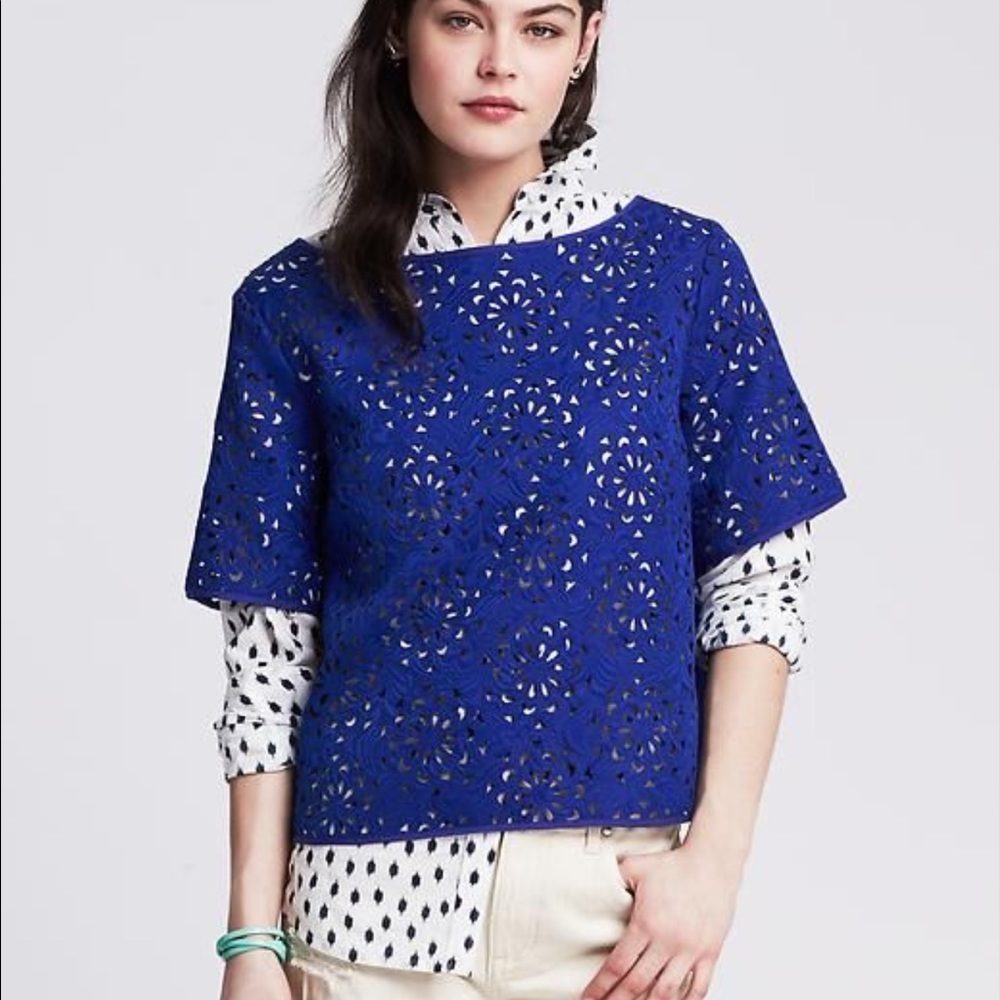 BR Monogram laser cut Top