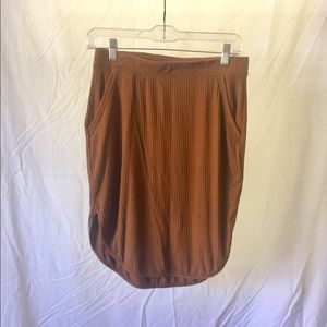 🌿SOLD🌿 Lush - ribbed skirt