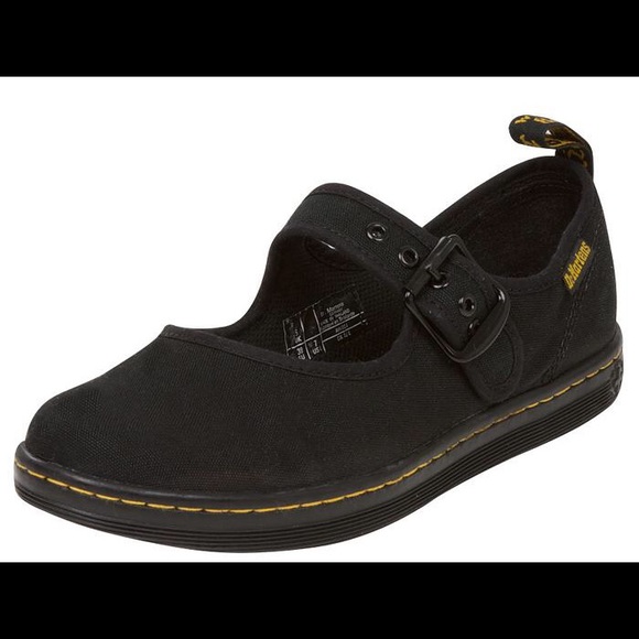 doc martens canvas mary janes