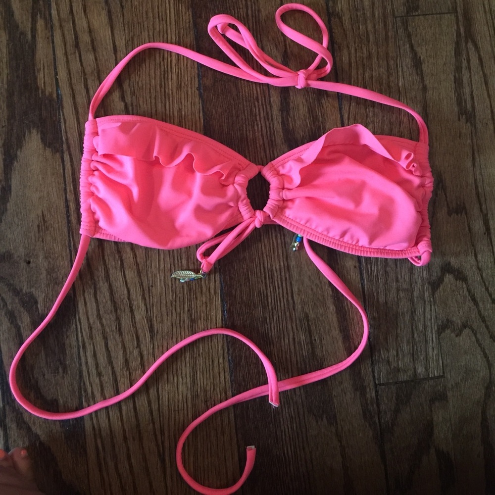 Roxy reversible bathing suit top size small