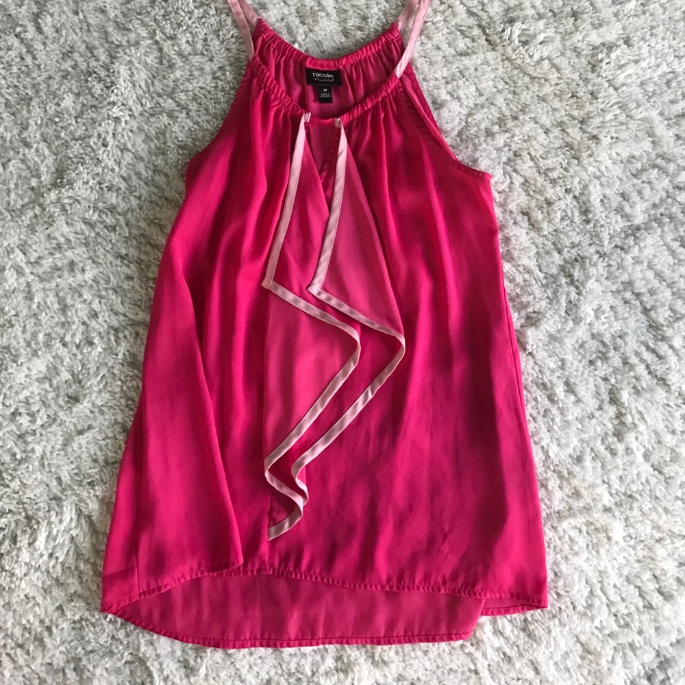 Silky Pink Blouse