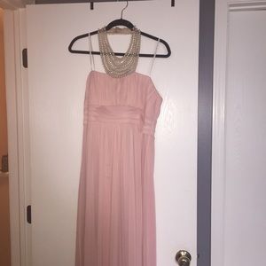Light Pink evening gown, worn once