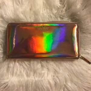 Kate Spade Rainer Lane Rose Iridescent Wallet