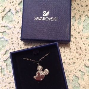 Swarovski Mickey Mouse Necklace