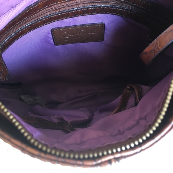 Jessica Simpson crossbody messenger tote - Picture 5 of 7