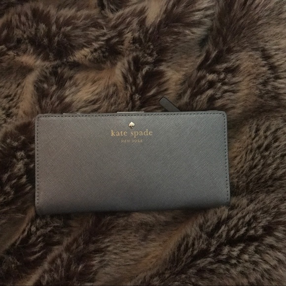 kate spade Handbags - Silver Kate Spade Wallet