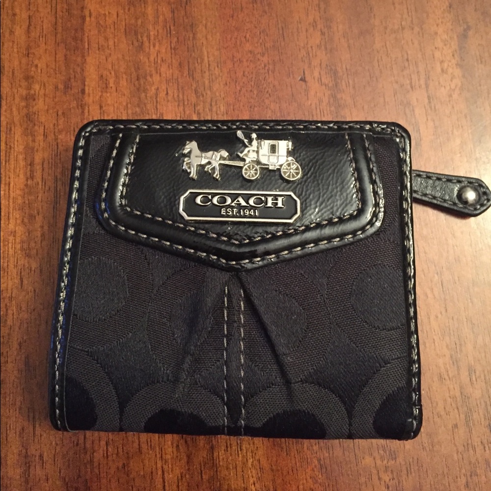 Coach mini wallet