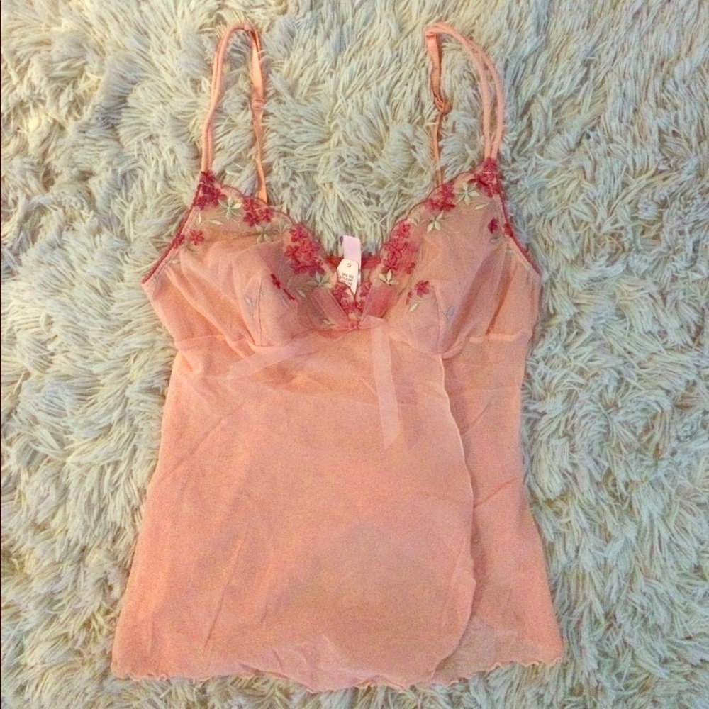 NWT Victoria's Secret peach camisole top