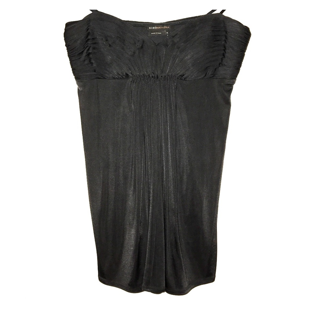 BCBG strapless sweetheart party top