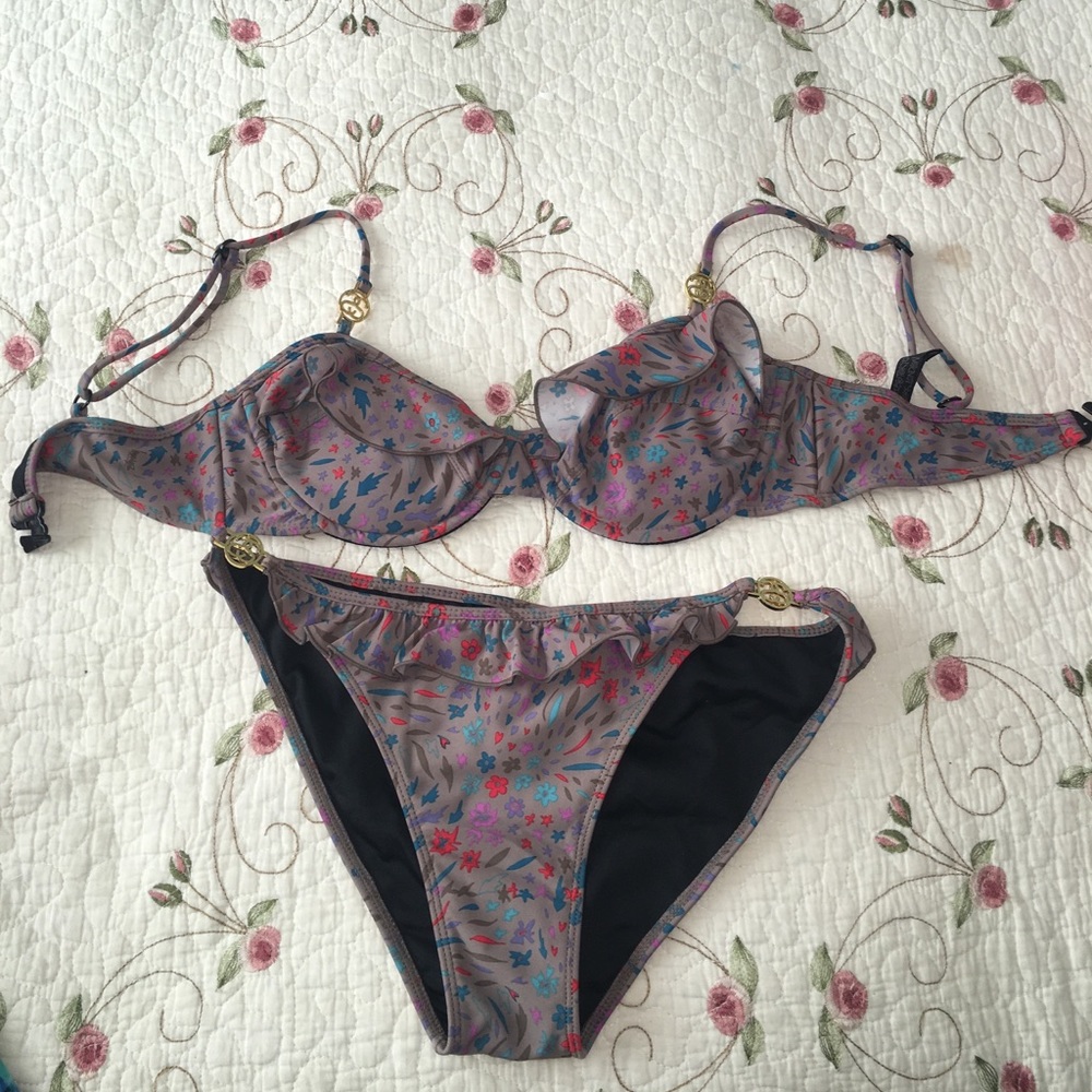 Stussy 2 piece bathing suit