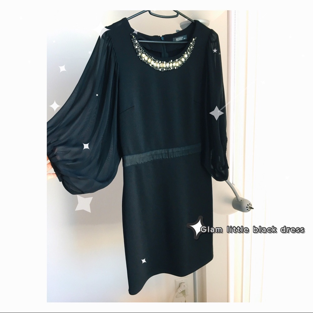 ✨Black cocktail dress🌟