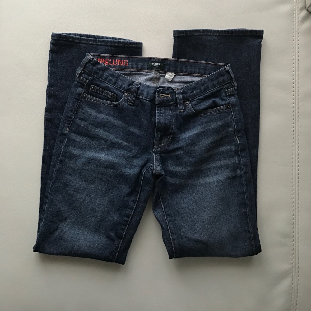 JCrew hipslung jeans