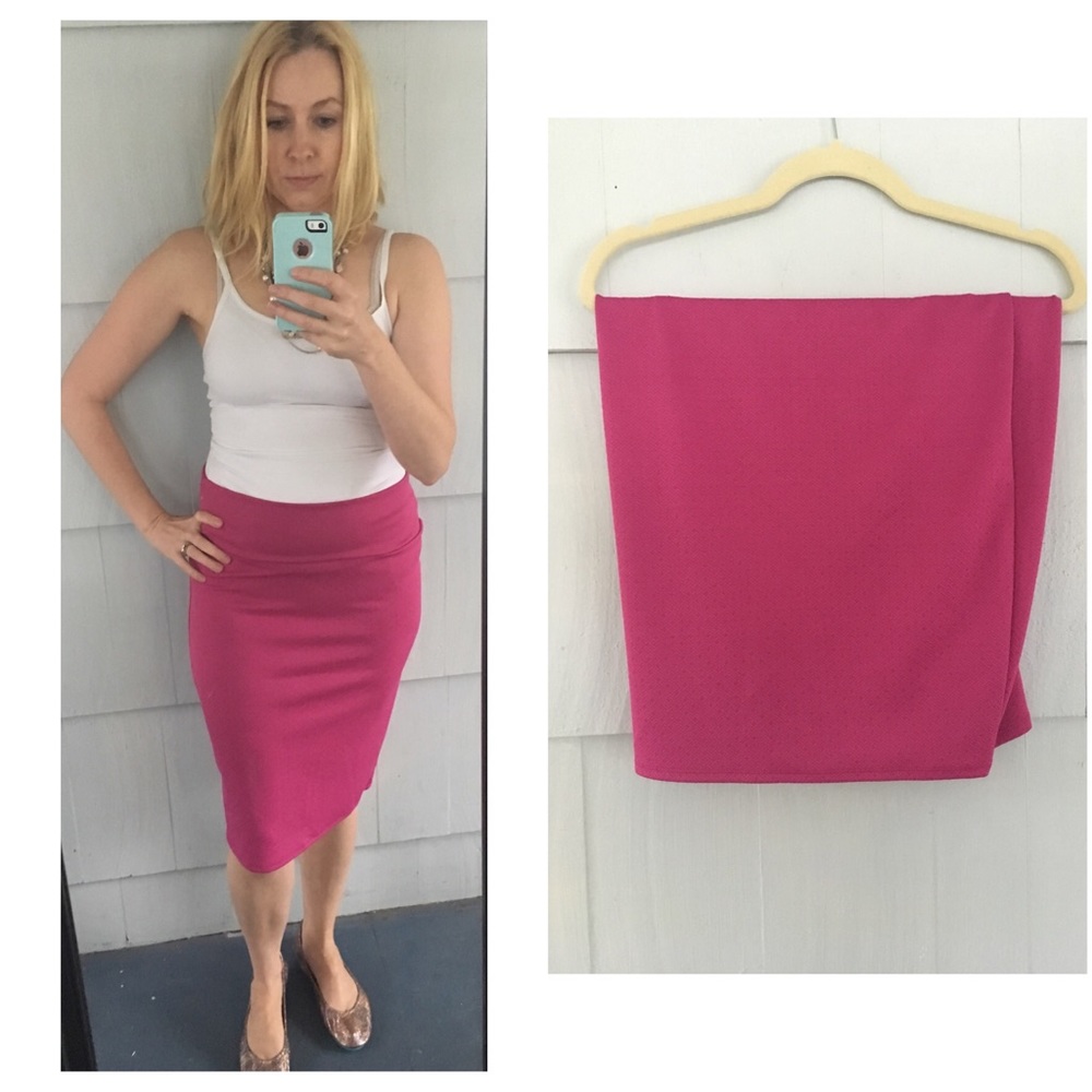 M LuLaRoe Cassie pencil skirt EUC