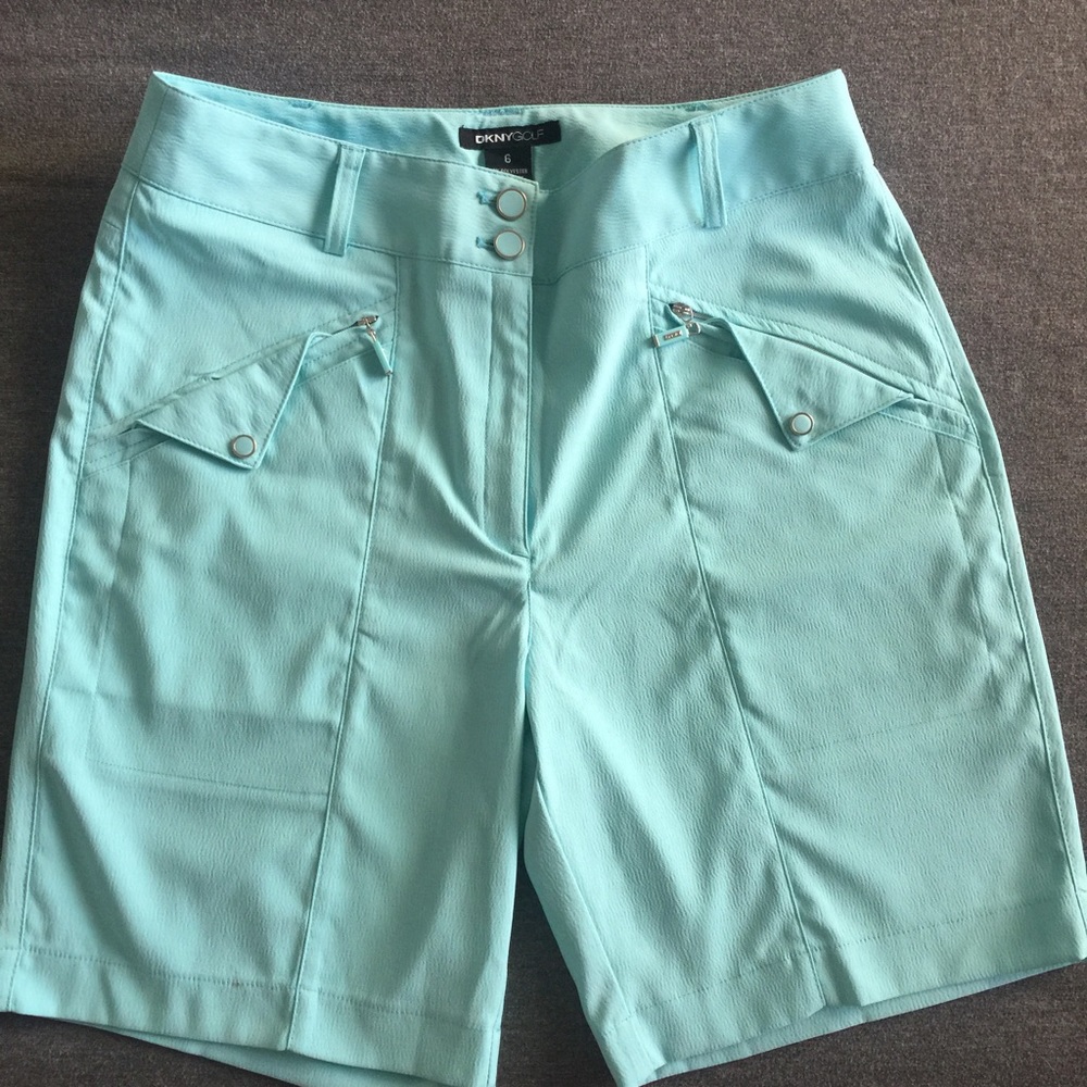 DKNY Blue Golf Shorts/Capri,Size 6