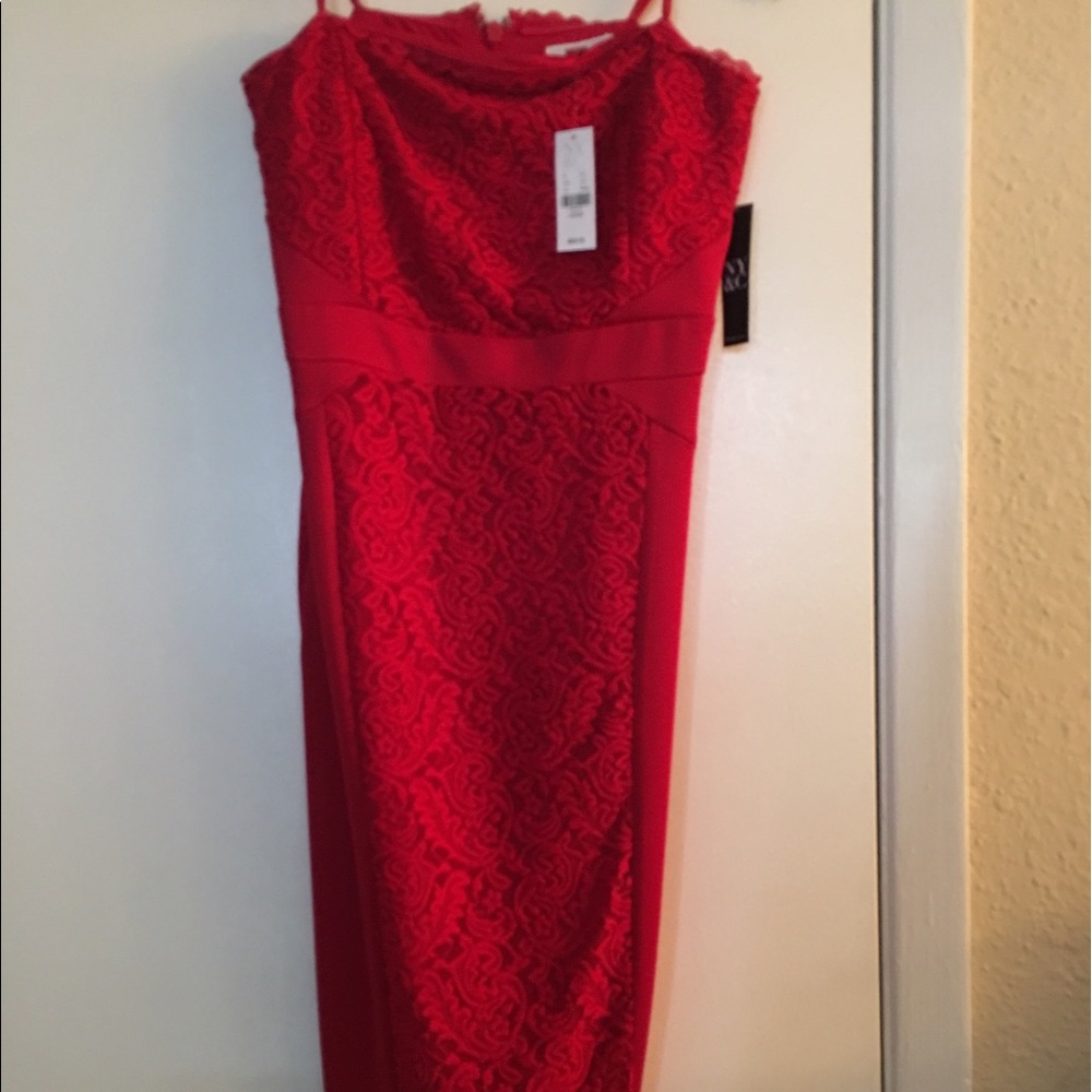 Sold!!  New with tags. Strapless dress