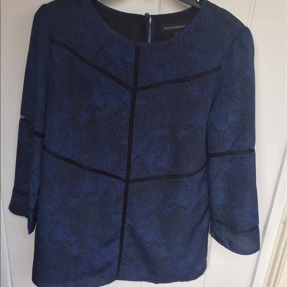 Banana Republic blouse with 3/4 sleeves