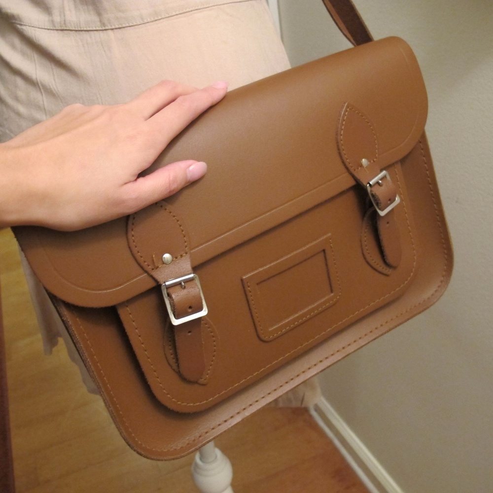 Cambridge Satchel company Brown 13" Leather bag