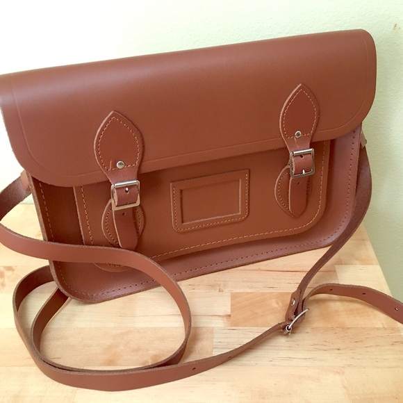 Cambridge Satchel company Brown 13" Leather bag - Picture 4 of 7
