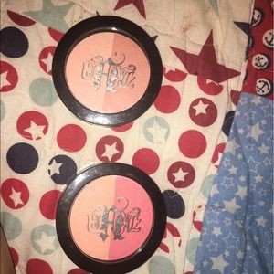 Set of 2 Kat Von D blush duos