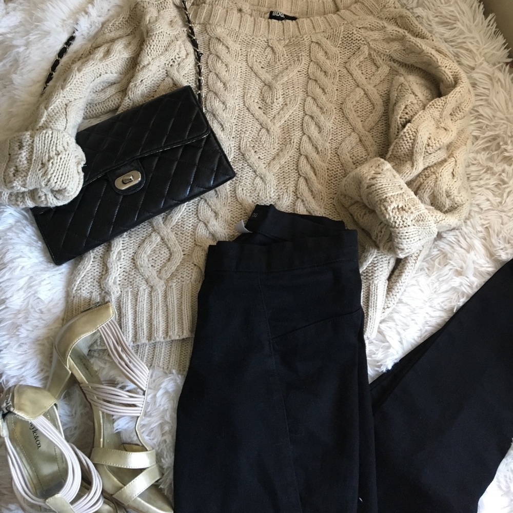 BDG oversized cream sweater