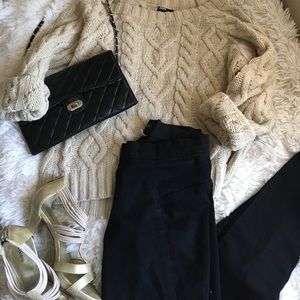 BDG oversized cream sweater
