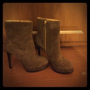 Nine West Brown Suede Boots