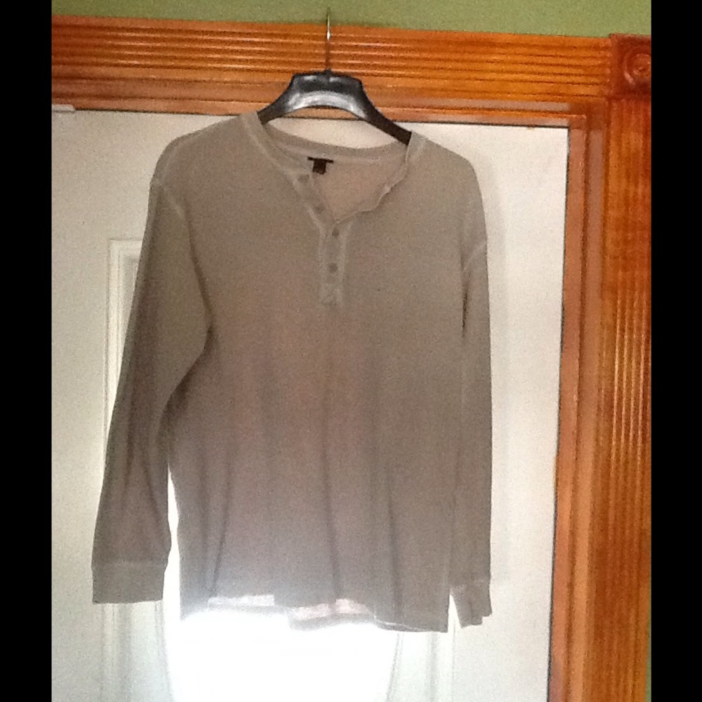 Long sleeve beige shirt