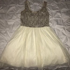 Sequined Gold Dress
