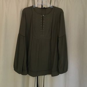 Olive BR tunic