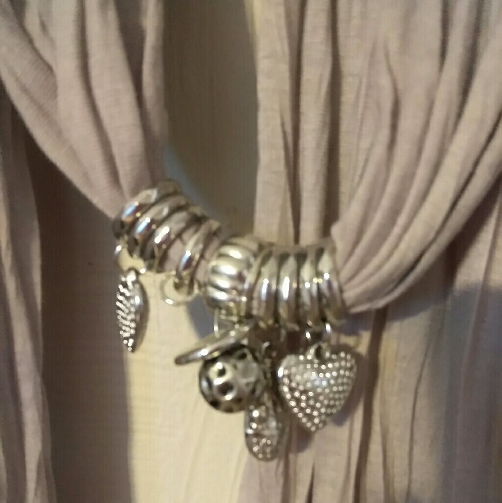 Beige Blingy Scarf