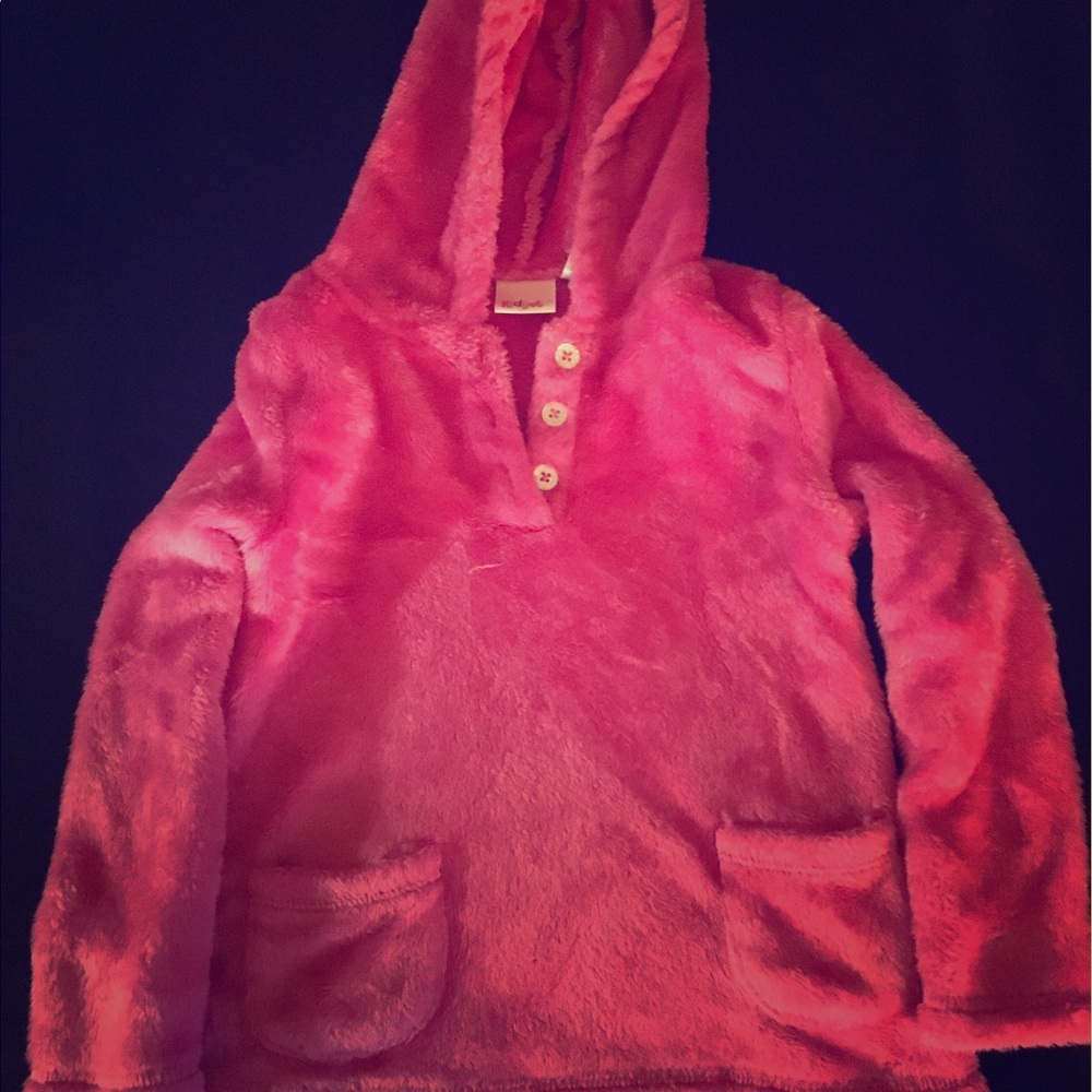 Very soft pink 4T hooded sweater