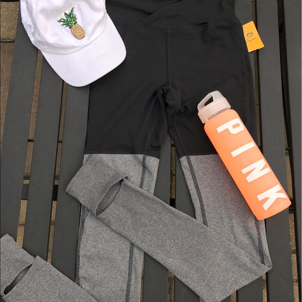 Champion black and gray workout leggings NEW