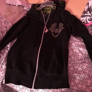 Black hoodie