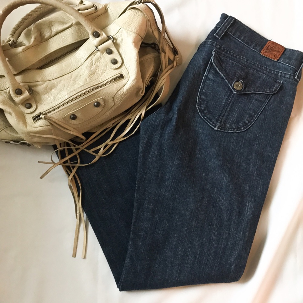 BOGO Lucky Brand Zoe Ankle Cropped Jeans 28 6
