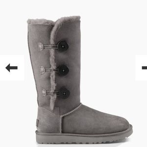 SOLD -- Bailey Button II Ugg Boots - Gray